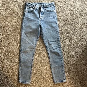 Levi's 501 Skinny Light Blue Women's  Jeans